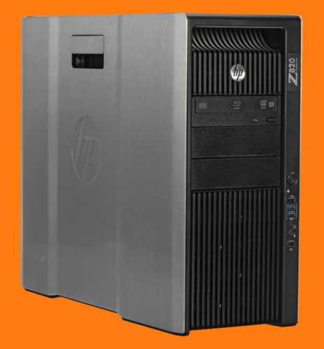 HP Z820 V2 Workstation 2x 6-Core E5-2630 V2 2.6-3.1GzHz 