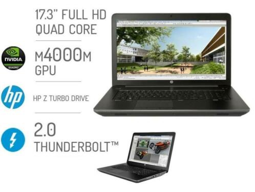 HP ZBook 17 G3 - i7 6820HQ- 48GB - 256GB NVMe- Nvidia M4000M