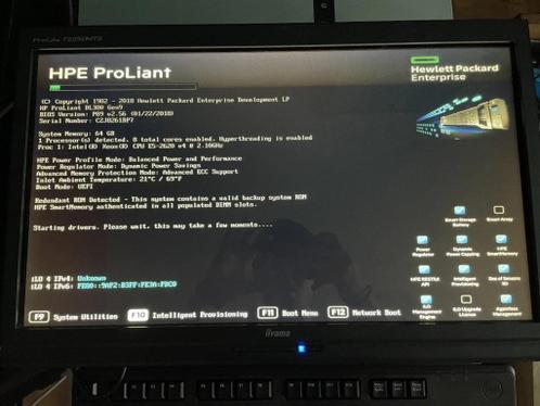 HPE DL380 GEN9 1x 2620v4 32GB RAM 2,4TB