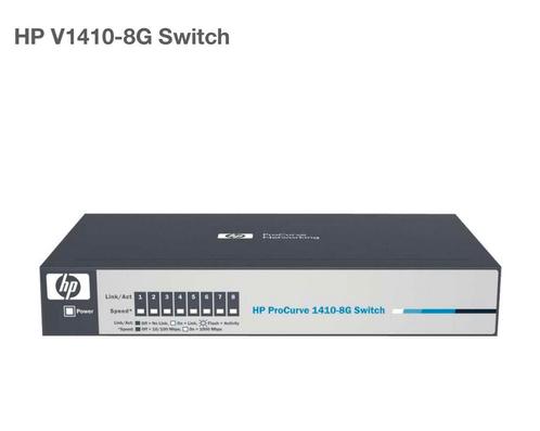 HPE V1410-8G Switch Unmanaged L2 Zilver