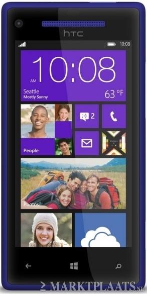 HTC 8X Blauw smartphone