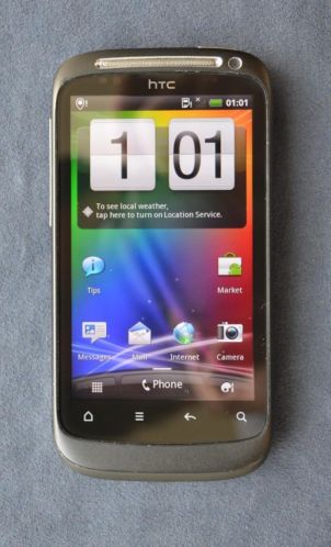 HTC Desire S zwart perfecte staat, 1 jaar garantie, bon