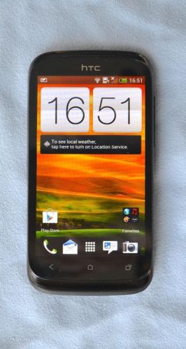 HTC Desire X zwart perfecte staat, 1 jaar garantie, bon