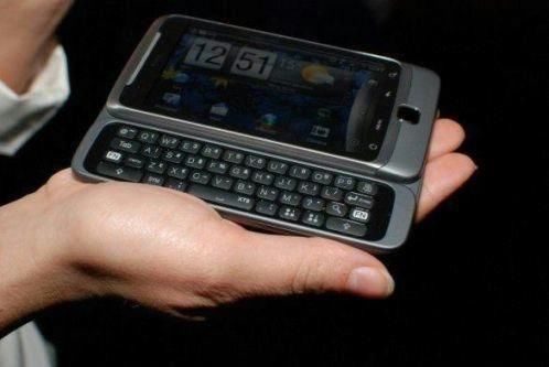 HTC Desire Z (met uitschuifbaar qwerty toetsenbordje)