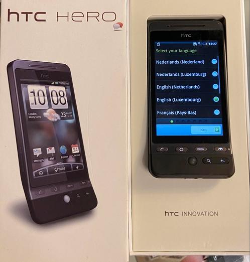 HTC Hero telefoon met toebehoren