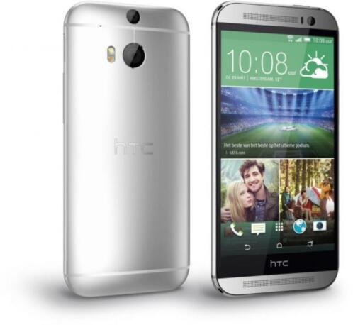 HTC M8 16gb krasvrij inclusief 2 cover