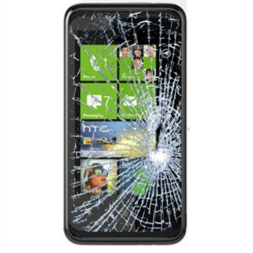 HTC One , Desire glas gebroken wij maken hem