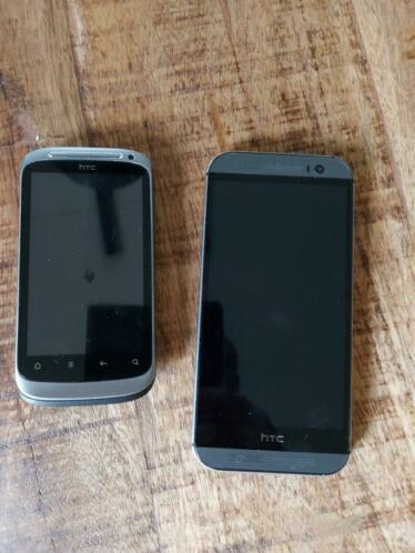 HTC one en een HTC desire S510e