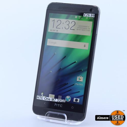 HTC One M7 32GB Zwart (Android 5 Whatsapp mogelijk)