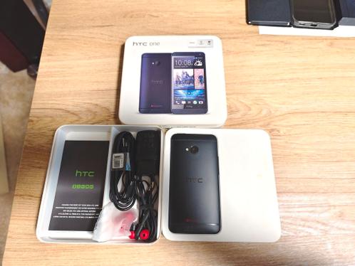 HTC one m7 black compleet nette staat 