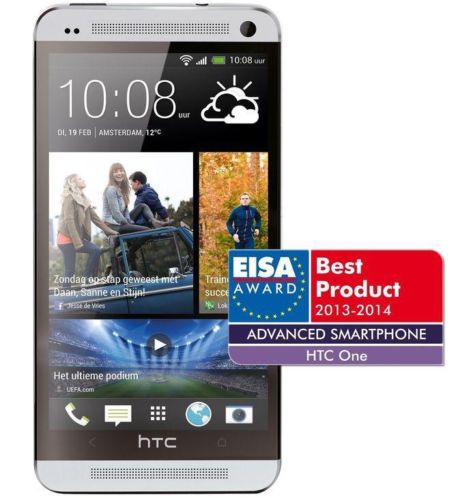 HTC One (M7) Zilver 32GB (Zeer compleet)