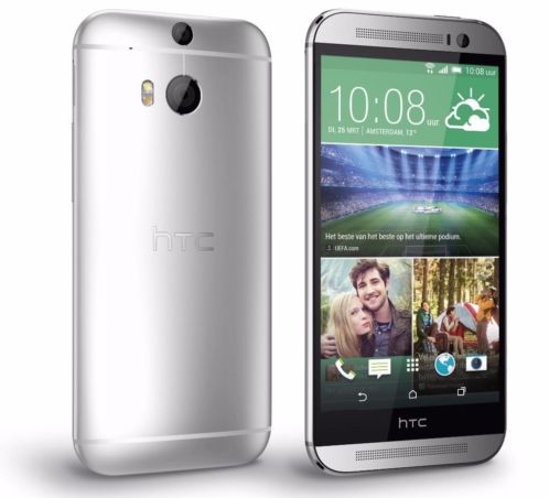 HTC One (M8) 16GB Zilver zo goed als nieuw