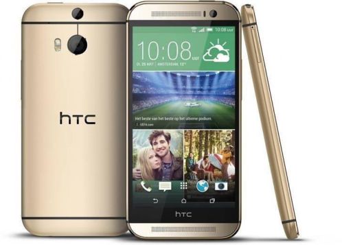 HTC one m8 gold nieuw in gesealde doos..