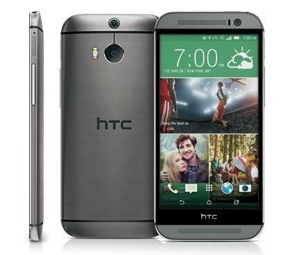 HTC one M8 gray incl. bon