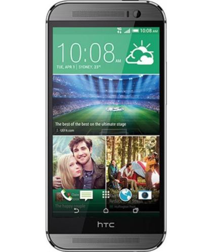 HTC One M8 - GrijsGoudZilver - Nieuw - Aanbieding