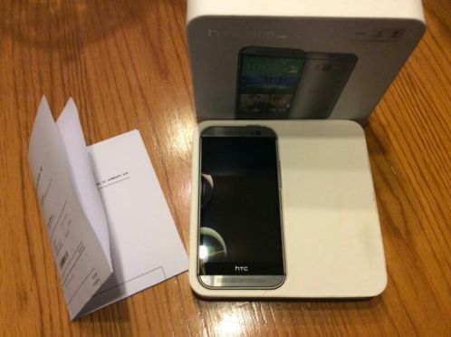 HTC One M8 Metal Gray, Bon, Nieuw, In Doos, Ruilen