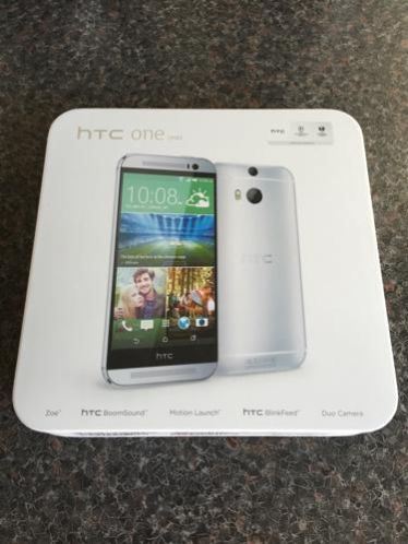 HTC one m8 nieuw zilver