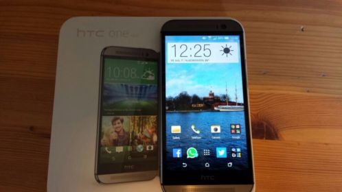 HTC One m8 (onbekrast)  (32gb SD, garantie,hoesje,oplader)