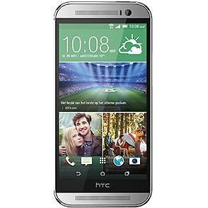 HTC One M8 Zilver  Gebruikt  12 mnd. Garantie