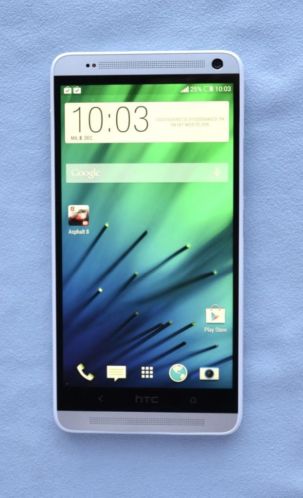 HTC One Max zilver, perfecte staat, garantie, bon