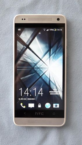 HTC One Mini Zilver perfecte staat, garantie, bon