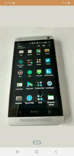Htc one nieuw staat compleet met lader 50 euro weg