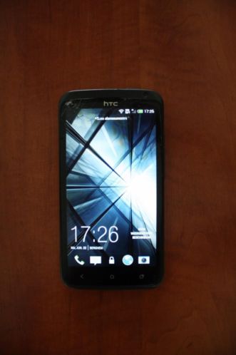 HTC One X met barst in scherm