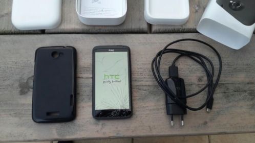 HTC ONE X met schermbreuk