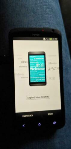 Htc one x met toebehoren