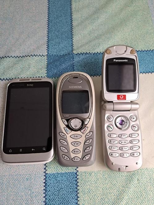 HTC, Siemens en Panasonic telefoons
