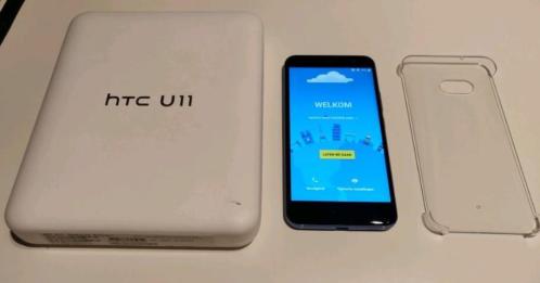 HTC U11 Silverblue 64 GB in zeer goede staat 1 jaar oud