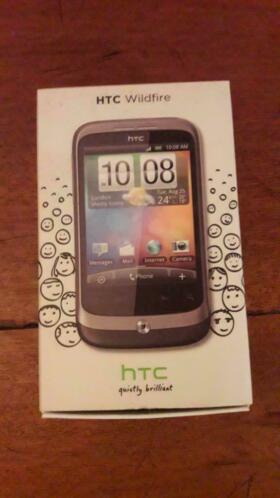 HTC Wildfire A3333 simlockvrij, lader Samsung micro-SD kaart