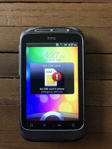 HTC wildfire S A510e zwart