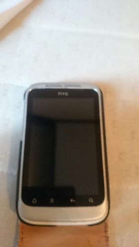 Htc wildfire (wit) te koop incl hoesje