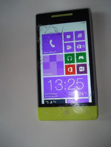 HTC Windows Phone 8S simlockvrij met toestel doet het