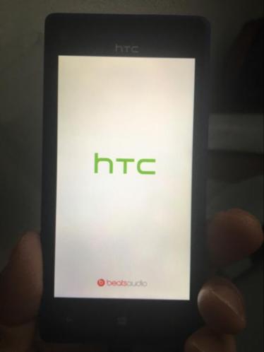 HTC Windows telefoon blauw beatsaudio