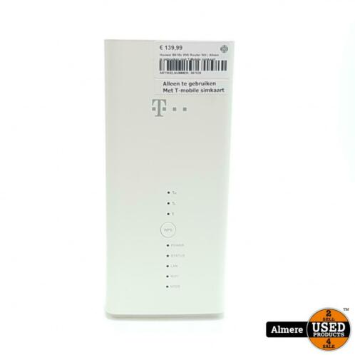 Huawei B618s Wifi Router Wit  T-Mobile only