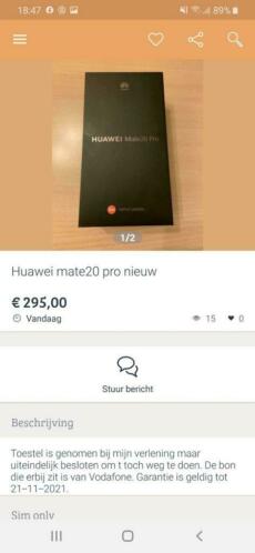 Huawei mate pro 20