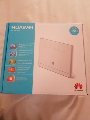 Huawei router LTE CPE B315 (nieuw)