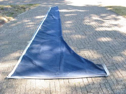 Huik  blauw katoen met goed rits