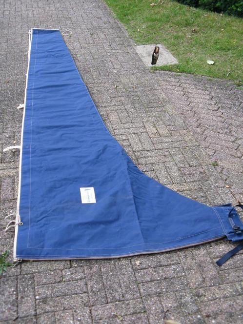 Huik blauw katoen Zware kwaliteit  lengte 330 cm