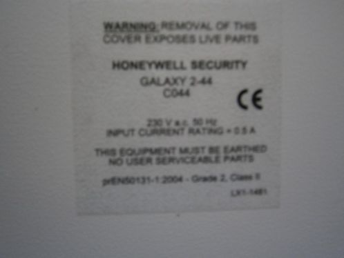 huisalarminstallatie van Honeywell.