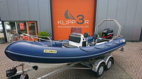 Humber RIB Hypalon, 6M, 2007, Mercury 200PK Optimax, Trailer