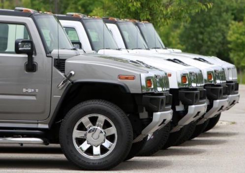 Hummer H1, H2 en H3 emblemen