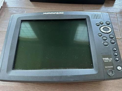 Humminbird visvinder 1199ci HD, GPS-module en Navionics Oost