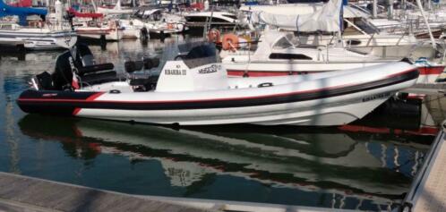 Hydrosport rib 828 vfi 45 vaaruren, bijna nieuw