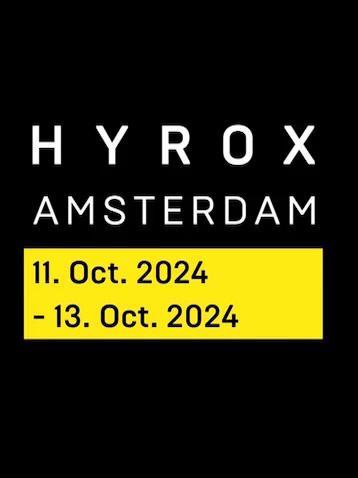 Hyrox women 11 okt Amsterdam