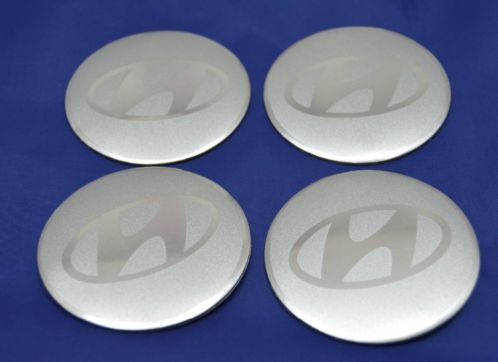 Hyundai Aluminium 55mm Naafstickers  Naaf Stickers 55 mm
