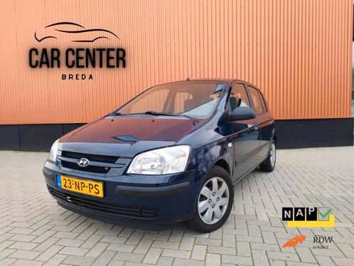 Hyundai Getz 1.3 5DRS 2004 Blauw Elektrische ramen NAP