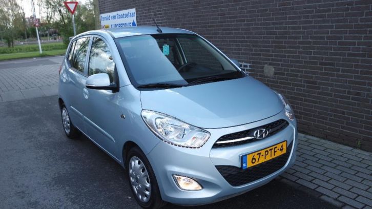 Hyundai I 10 1.1 I 5DR 2011 Blauw-Grijs met led lap voor